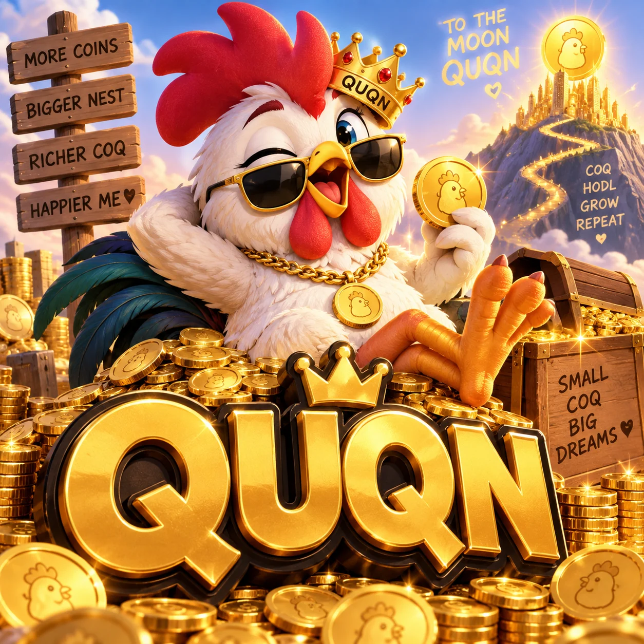 QUQN mascot